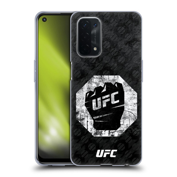 UFC Logo Glove Icon Soft Gel Case for OPPO A54 5G