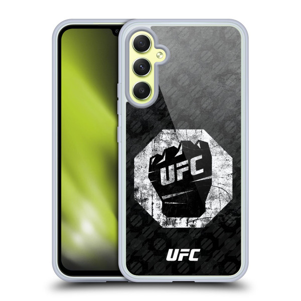 UFC Logo Glove Icon Soft Gel Case for Samsung Galaxy A34 5G