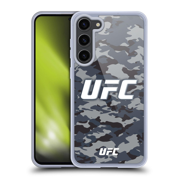 UFC Logo Camouflage Soft Gel Case for Samsung Galaxy S23+ 5G