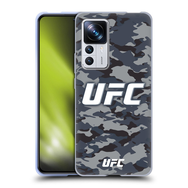 UFC Logo Camouflage Soft Gel Case for Xiaomi 12T Pro