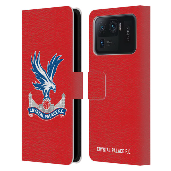 Crystal Palace FC Crest Eagle Leather Book Wallet Case Cover For Xiaomi Mi 11 Ultra