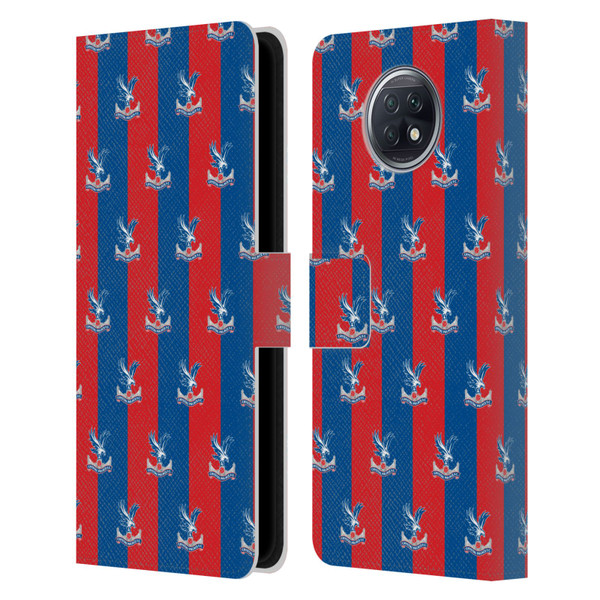 Crystal Palace FC Crest Pattern Leather Book Wallet Case Cover For Xiaomi Redmi Note 9T 5G