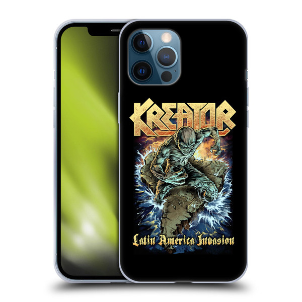 Kreator Poster Latin America Invasion Soft Gel Case for Apple iPhone 12 Pro Max