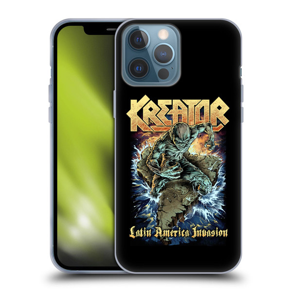 Kreator Poster Latin America Invasion Soft Gel Case for Apple iPhone 13 Pro Max