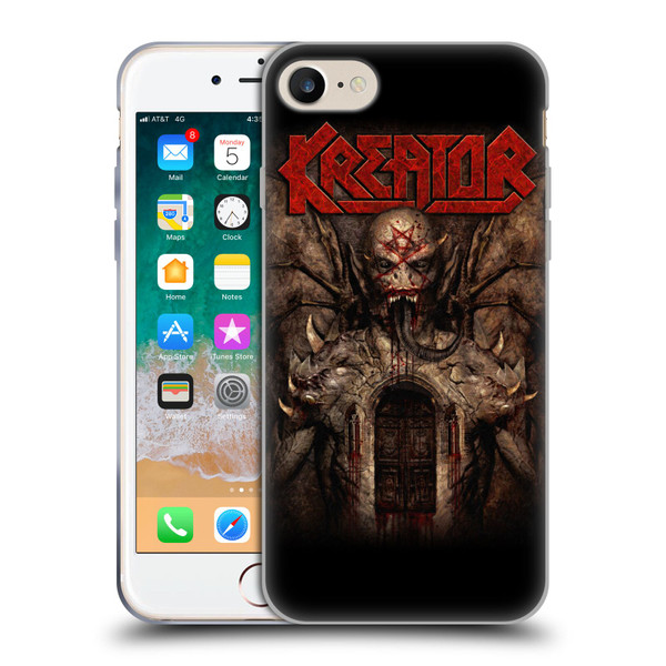 Kreator Poster Album Soft Gel Case for Apple iPhone 7 / 8 / SE 2020 & 2022