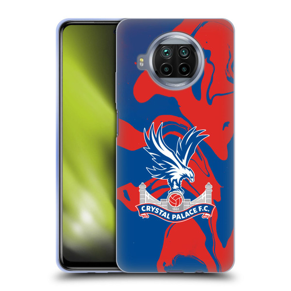 Crystal Palace FC Crest Red And Blue Marble Soft Gel Case for Xiaomi Mi 10T Lite 5G