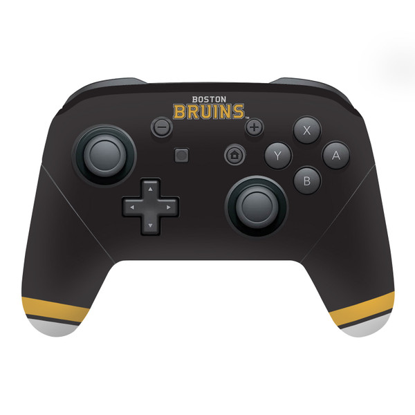 NHL Boston Bruins Oversized Vinyl Sticker Skin Decal Cover for Nintendo Switch Pro Controller