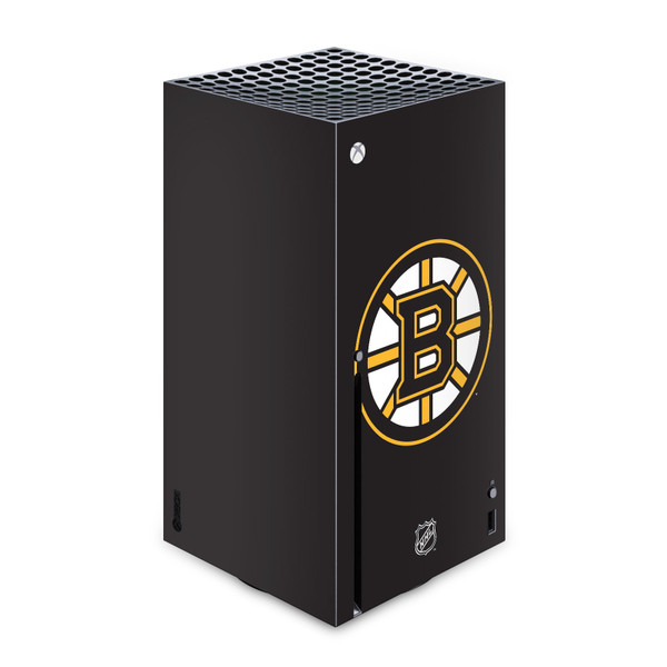 NHL Boston Bruins Plain Vinyl Sticker Skin Decal Cover for Microsoft Xbox Series X