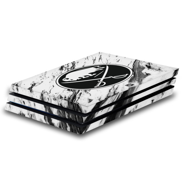 NHL Buffalo Sabres Marble Vinyl Sticker Skin Decal Cover for Sony PS4 Pro Console