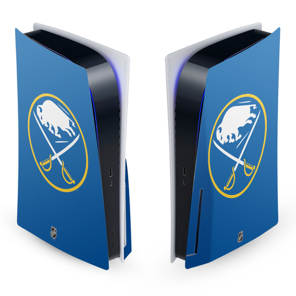 NHL Buffalo Sabres Plain Vinyl Sticker Skin Decal Cover for Sony PS5 Disc Edition Console