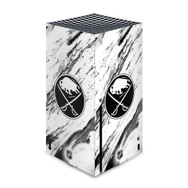 NHL Buffalo Sabres Marble Vinyl Sticker Skin Decal Cover for Microsoft Xbox Series X
