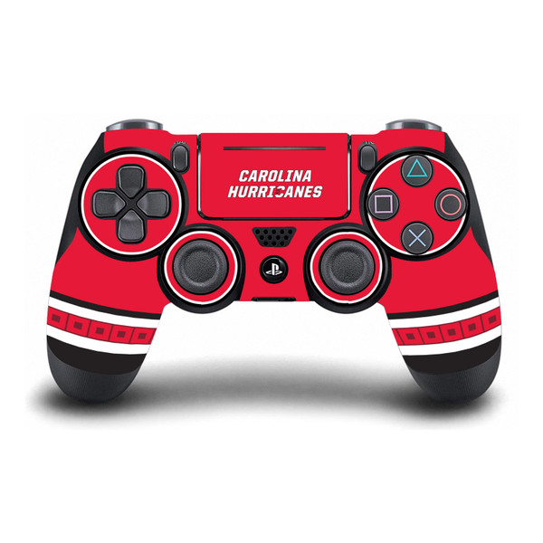 NHL Carolina Hurricanes Oversized Vinyl Sticker Skin Decal Cover for Sony DualShock 4 Controller