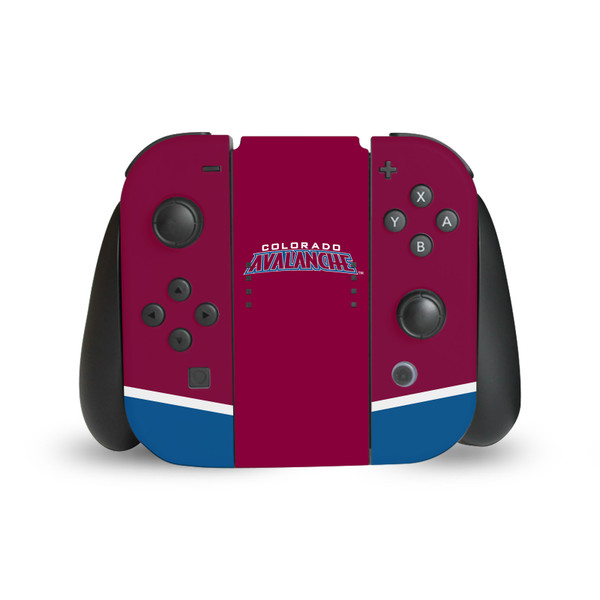 NHL Colorado Avalanche Oversized Vinyl Sticker Skin Decal Cover for Nintendo Switch Joy Controller