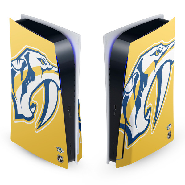 NHL Nashville Predators Oversized Vinyl Sticker Skin Decal Cover for Sony PS5 Disc Edition Console