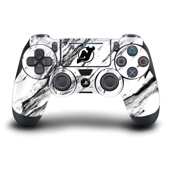 NHL New Jersey Devils Marble Vinyl Sticker Skin Decal Cover for Sony DualShock 4 Controller
