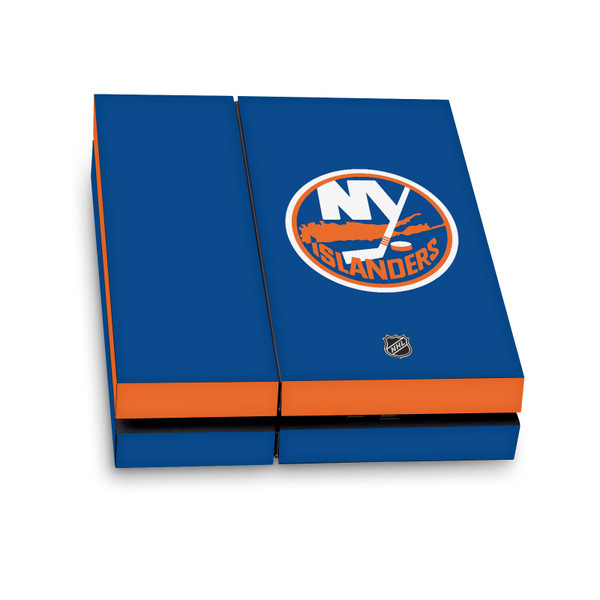 NHL New York Islanders Plain Vinyl Sticker Skin Decal Cover for Sony PS4 Console