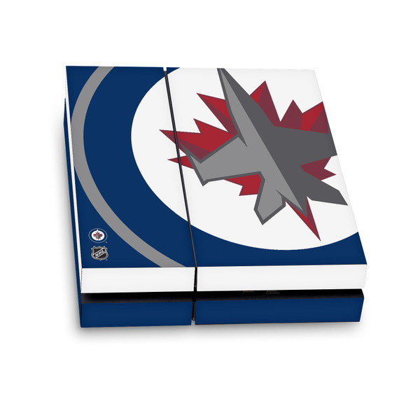 NHL Winnipeg Jets Oversized Vinyl Sticker Skin Decal Cover for Sony PS4 Console