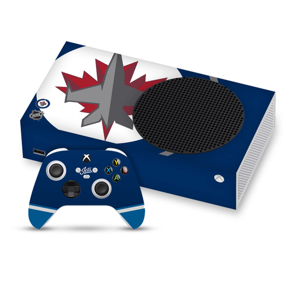 NHL Winnipeg Jets Oversized Vinyl Sticker Skin Decal Cover for Microsoft Series S Console & Controller