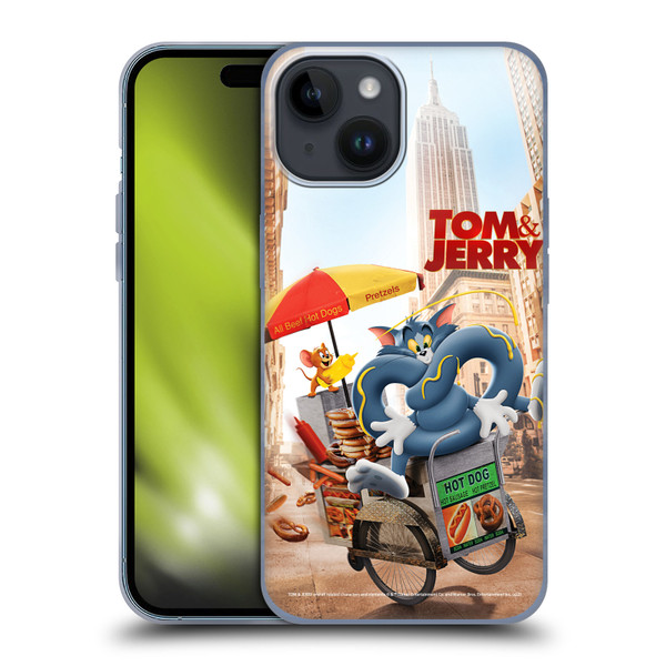 Tom And Jerry Movie (2021) Graphics Real World New Twist Soft Gel Case for Apple iPhone 15