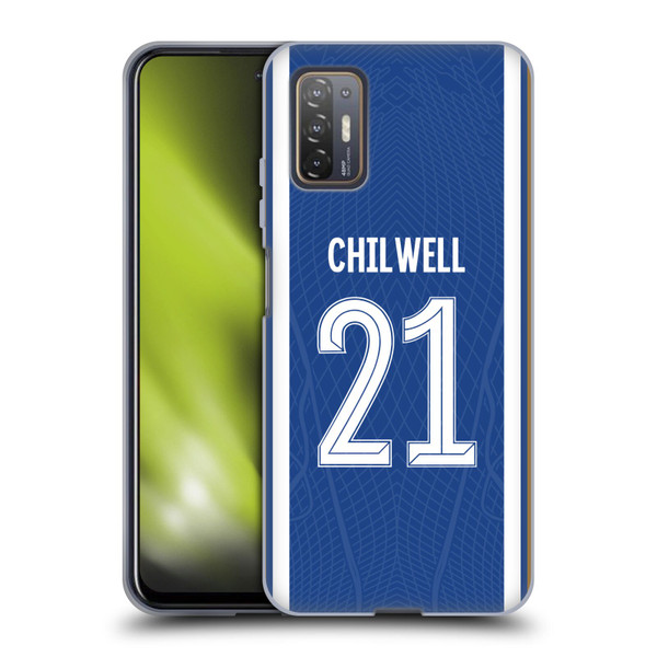 Chelsea Football Club 2023/24 Players Home Kit Ben Chilwell Soft Gel Case for HTC Desire 21 Pro 5G