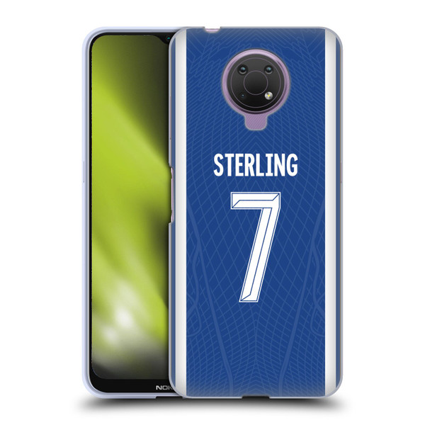 Chelsea Football Club 2023/24 Players Home Kit Raheem Sterling Soft Gel Case for Nokia G10