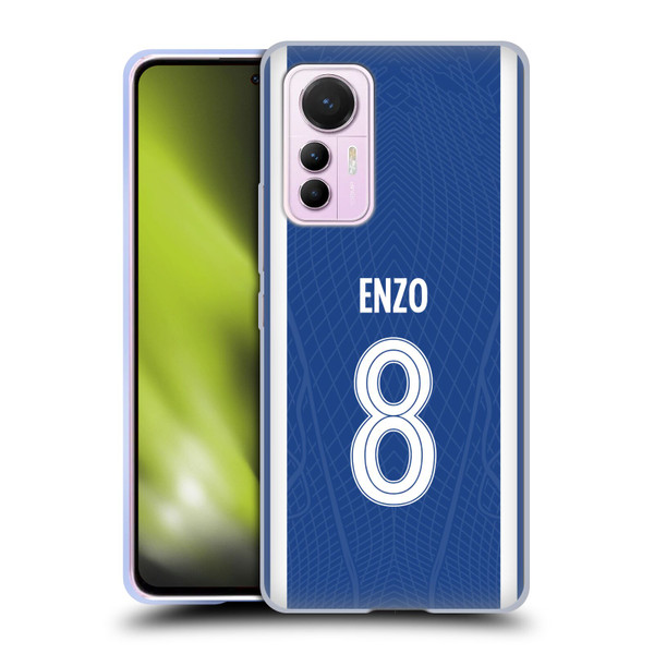 Chelsea Football Club 2023/24 Players Home Kit Enzo Fernández Soft Gel Case for Xiaomi 12 Lite