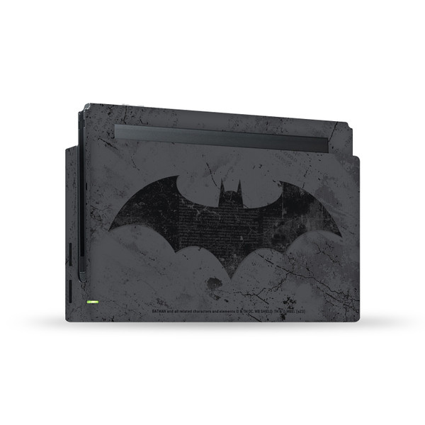 Batman DC Comics Logos And Comic Book Hush Vinyl Sticker Skin Decal Cover for Nintendo Switch Console & Dock