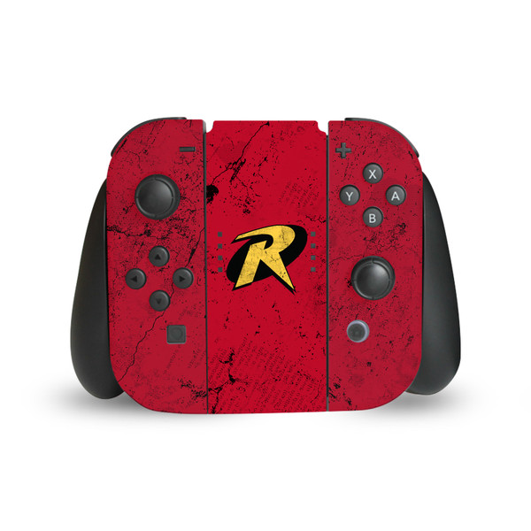 Batman DC Comics Logos And Comic Book Robin Vinyl Sticker Skin Decal Cover for Nintendo Switch Joy Controller