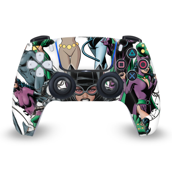 Batman DC Comics Logos And Comic Book Catwoman Vinyl Sticker Skin Decal Cover for Sony PS5 Sony DualSense Controller