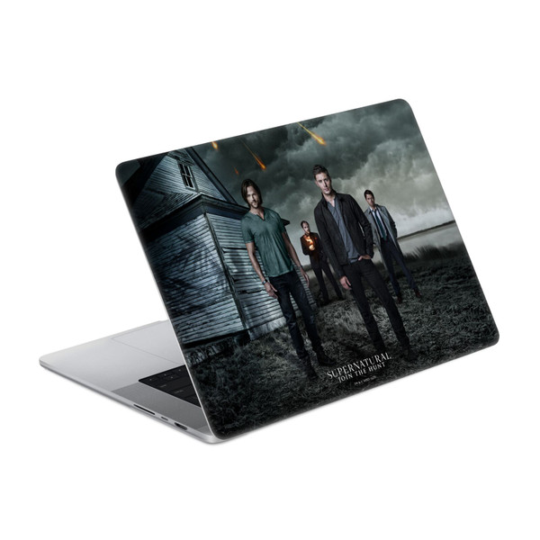 Supernatural Key Art Sam, Dean, Castiel & Crowley Vinyl Sticker Skin Decal Cover for Apple MacBook Pro 16" A2485