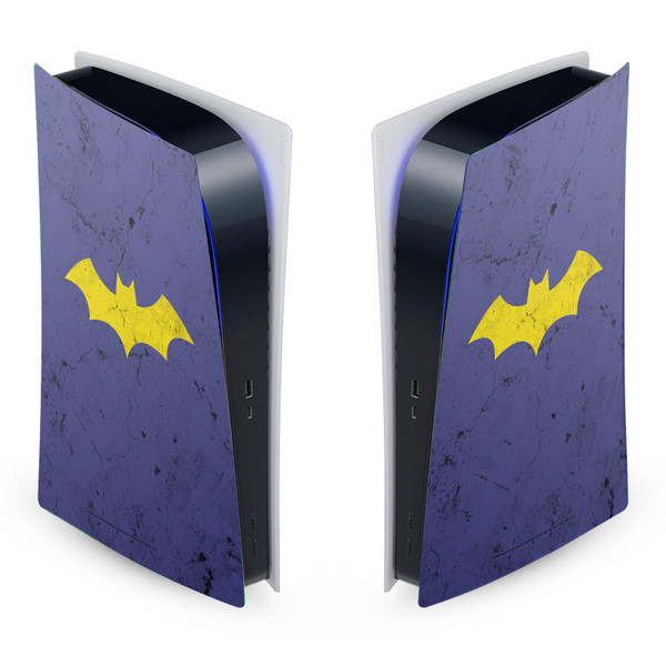 Batman DC Comics Logos And Comic Book Batgirl Vinyl Sticker Skin Decal Cover for Sony PS5 Digital Edition Console