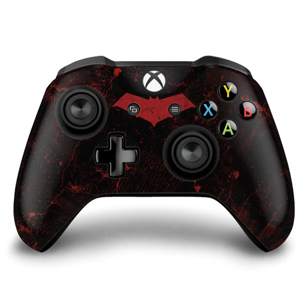 Batman DC Comics Logos And Comic Book Red Hood Vinyl Sticker Skin Decal Cover for Microsoft Xbox One S / X Controller