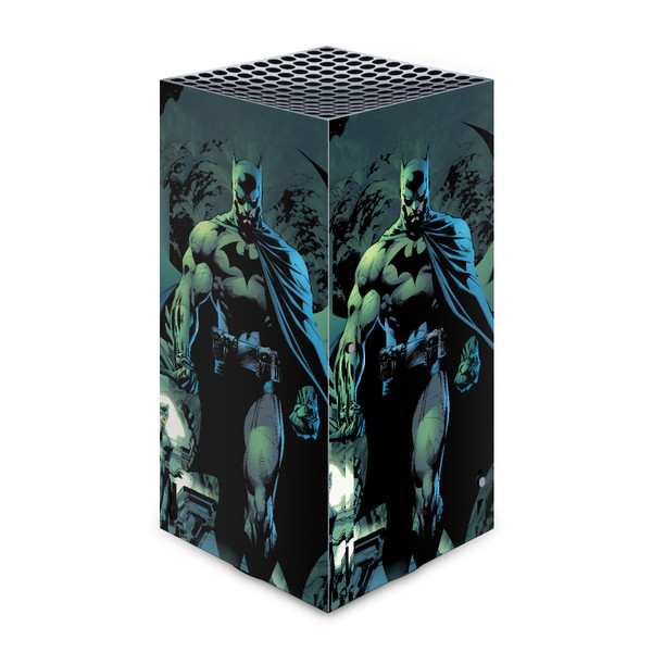 Batman DC Comics Logos And Comic Book Hush Costume Vinyl Sticker Skin Decal Cover for Microsoft Xbox Series X