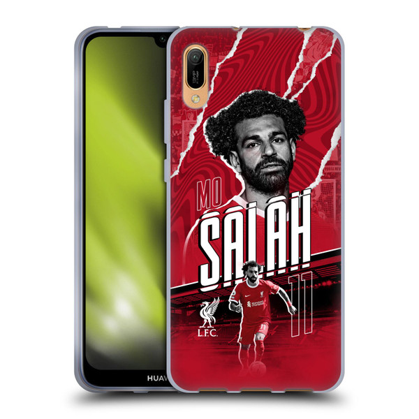 Liverpool Football Club 2023/24 First Team Mohamed Salah Soft Gel Case for Huawei Y6 Pro (2019)
