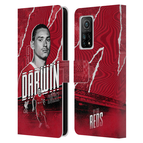 Liverpool Football Club 2023/24 First Team Darwin Núñez Leather Book Wallet Case Cover For Xiaomi Mi 10T 5G