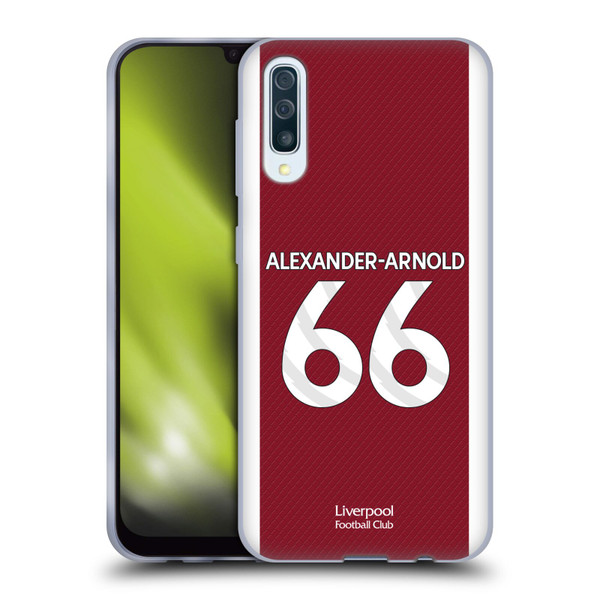 Liverpool Football Club 2023/24 Players Home Kit Trent Alexander-Arnold Soft Gel Case for Samsung Galaxy A50/A30s (2019)