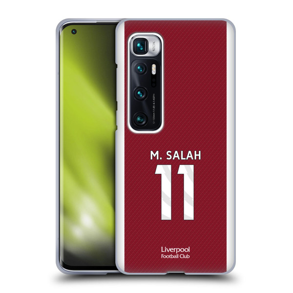 Liverpool Football Club 2023/24 Players Home Kit Mohamed Salah Soft Gel Case for Xiaomi Mi 10 Ultra 5G