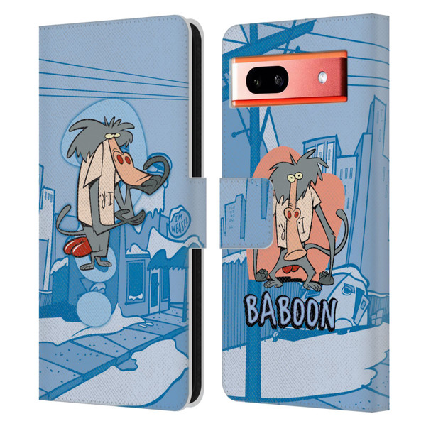 I Am Weasel. Graphics What Is It I.R Leather Book Wallet Case Cover For Google Pixel 7a
