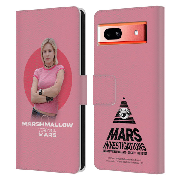 Veronica Mars Graphics Character Art Leather Book Wallet Case Cover For Google Pixel 7a