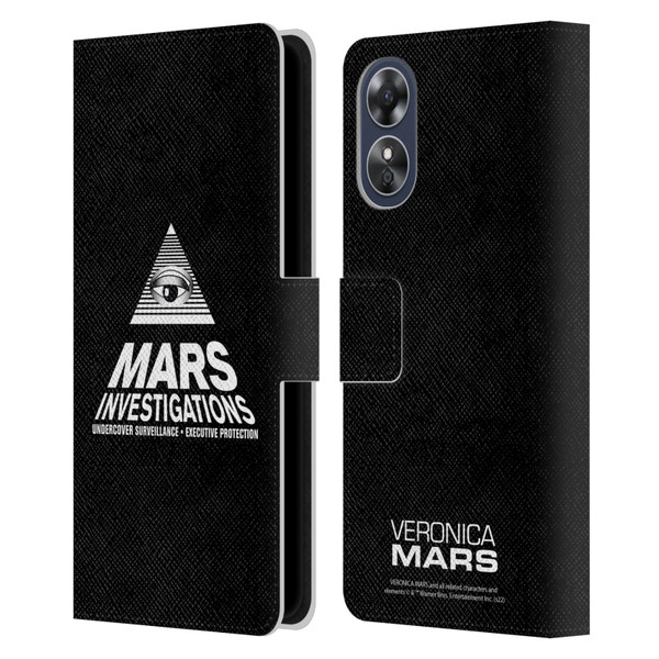 Veronica Mars Graphics Logo Leather Book Wallet Case Cover For OPPO A17