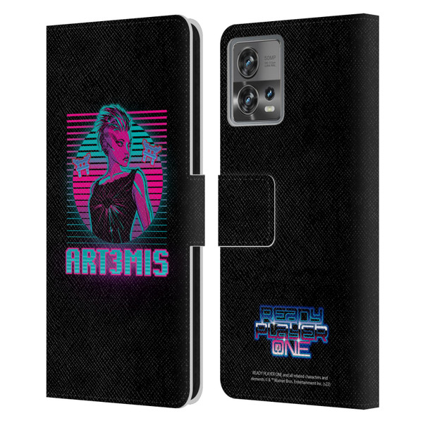 Ready Player One Graphics Character Art Leather Book Wallet Case Cover For Motorola Moto Edge 30 Fusion