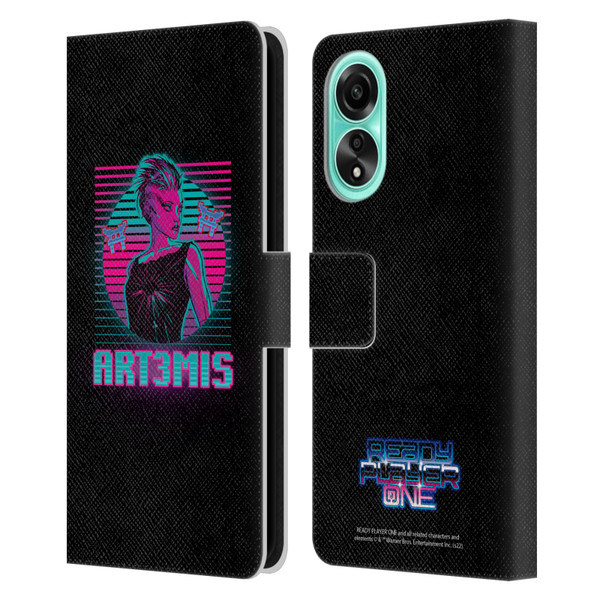 Ready Player One Graphics Character Art Leather Book Wallet Case Cover For OPPO A78 5G