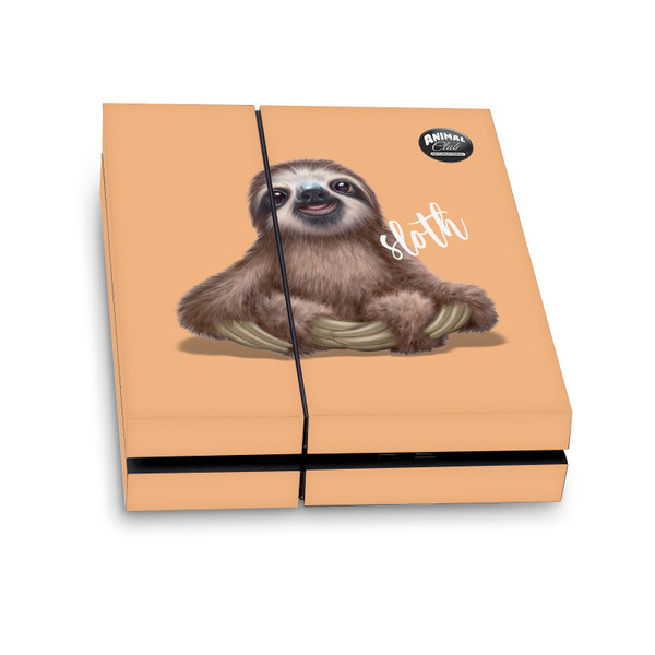 Animal Club International Faces Sloth Vinyl Sticker Skin Decal Cover for Sony PS4 Console