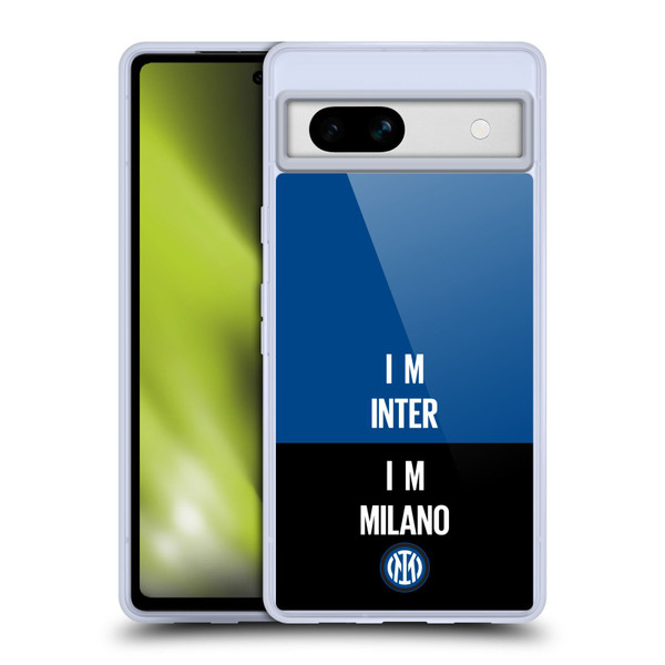 Fc Internazionale Milano Logo Inter Milano Soft Gel Case for Google Pixel 7a