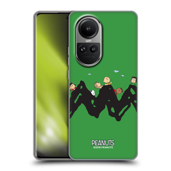 Peanuts Characters Group Soft Gel Case for OPPO Reno10 5G / Reno10 Pro 5G