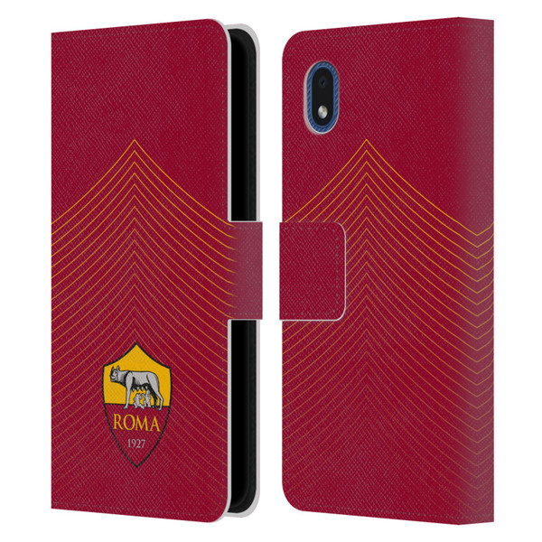 AS Roma Crest Graphics Arrow Leather Book Wallet Case Cover For Samsung Galaxy A01 Core (2020)