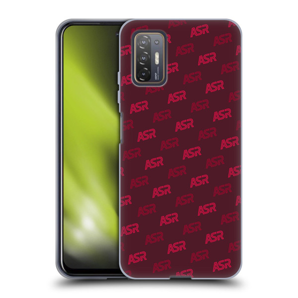AS Roma Crest Graphics Wordmark Pattern Soft Gel Case for HTC Desire 21 Pro 5G