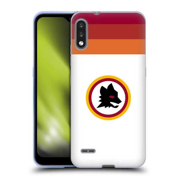 AS Roma Crest Graphics Wolf Retro Heritage Soft Gel Case for LG K22