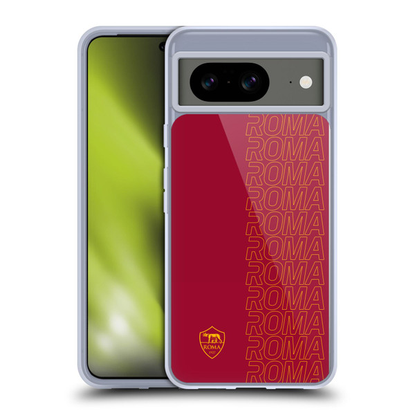 AS Roma Crest Graphics Echo Soft Gel Case for Google Pixel 8