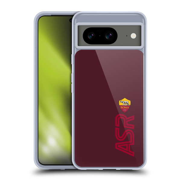 AS Roma Crest Graphics Oversized Soft Gel Case for Google Pixel 8